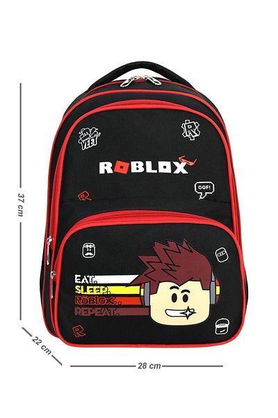 KarenRise Roblox Black Primary School and Lunch Box Set