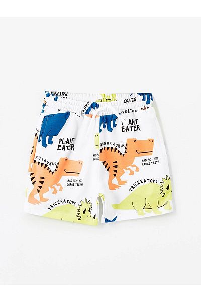 LC Waikiki LCW Baby - 2-Piece Basic Elastic Waist Shorts Set for Baby Boy
