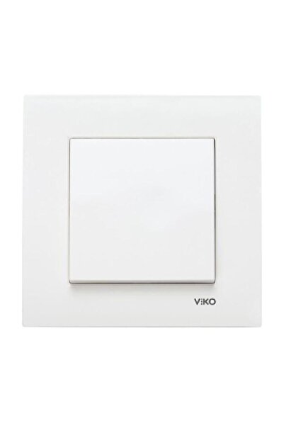 VİKO Karre Key Electric Wrench White (No Frame)