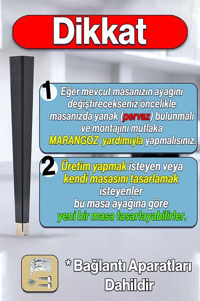 Badem10 4 Buc Elite Masă Dresuar Picior 75 Cm Plastic Negru Picior Bucătărie Masa Sufragerie Mobilier Picioare Negru