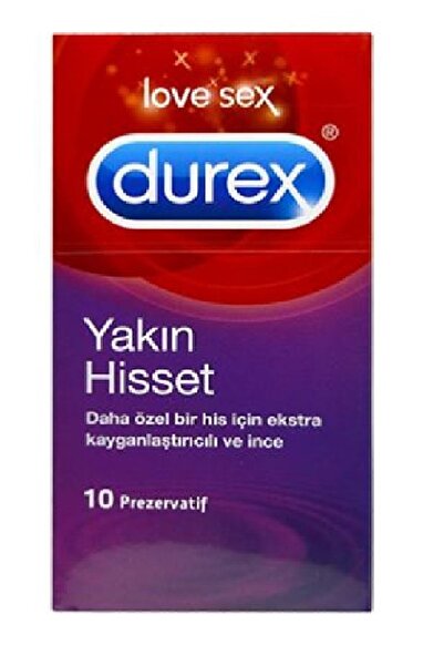 Durex Prezervatif Yakın Hisset 10 Lu