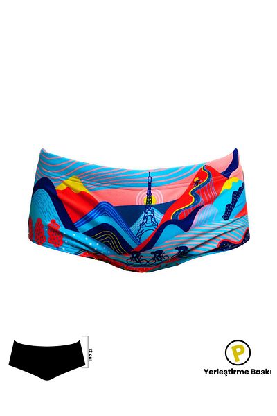Funky Trunks Boy's Training Swimsuit - Vive La Funky