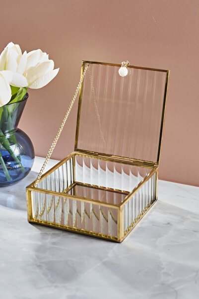 Perotti صندوق هدايا زجاجي متوسط الحجم من Gio