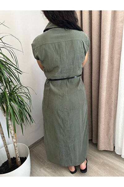 HERAVEGA BOUTİQUE KEMER DETAYLI ELBİSE