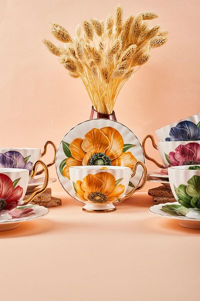 Perotti Victoria 6-Piece Porcelain Teacup-37