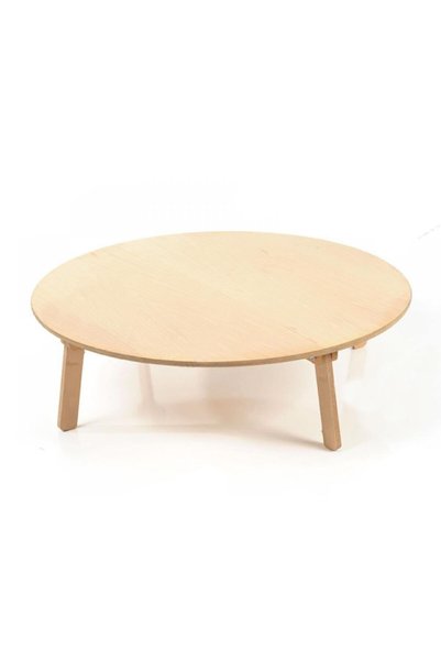 ERBAY MUTFAK Doğal Tahta Hamur Açma Sofrası Hamur Açma Tahtası Sofra 80 Cm