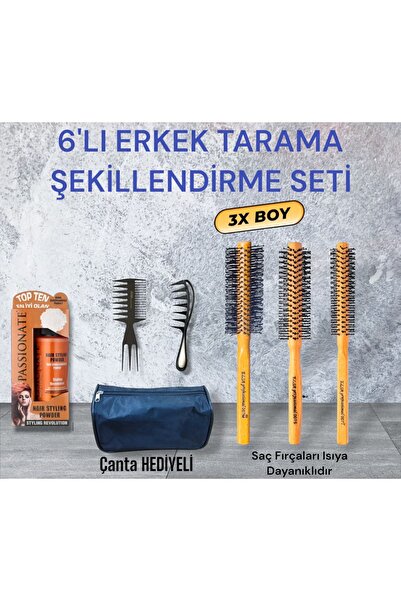 ELSA 6-DELIČNI PROFESIONALNI SET ZA ČEŠLJANJE I STILIZACIJU ZA MUŠKARCE (BELL...