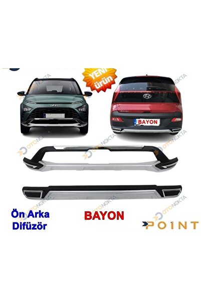Point Hyundai Bayon Orijinal Ön Ve Arka Difüzör 2024 Öncesi