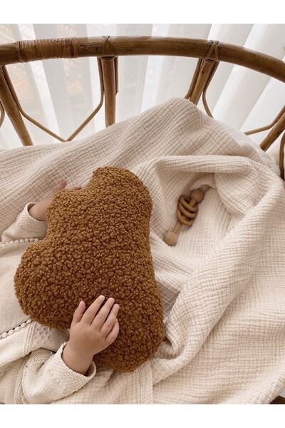 bohemoon Teddy Bulut Pillow Camel