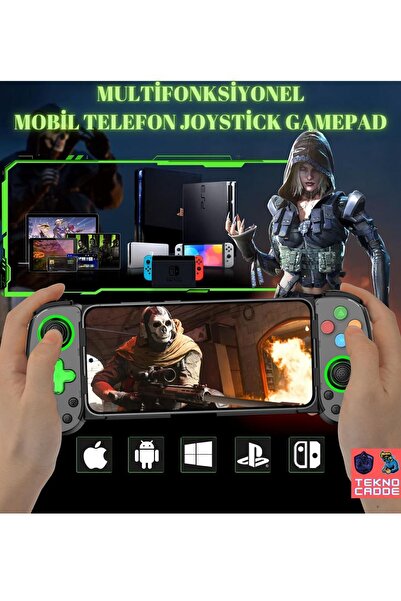 beboncool D7 iPhone-Android/Tablet/Telefon/Geforce NOW/GAMEPASS Kablosuz Akıl...