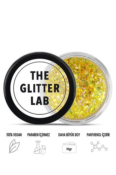 The Glitter Lab Gel Form Shiny Glitter - Balmy
