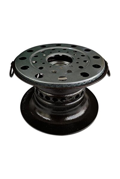 İstoç Türk Vip Kalite Kalın Metal Seyyar Ocak Sinanoğlu Isı Çelik Gövde Ensağ...