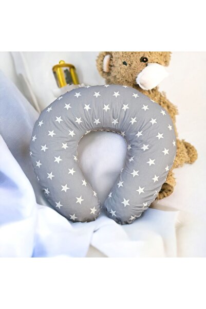 BeybiNest Μαξιλάρι θηλασμού και καθιστικού Grey Star