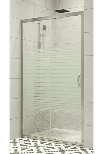 Durul Duşakabin Ön Cephe 5mm Çizgili Cam H:190 Cm