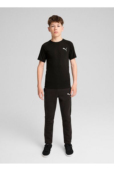 Puma Мъжка черна тениска 68180201 -Evostripe