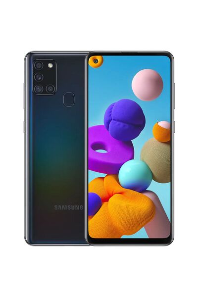 Samsung Yenilenmiş Galaxy A21S 64 GB Siyah Cep Telefonu (12 Ay Garantili) - C...