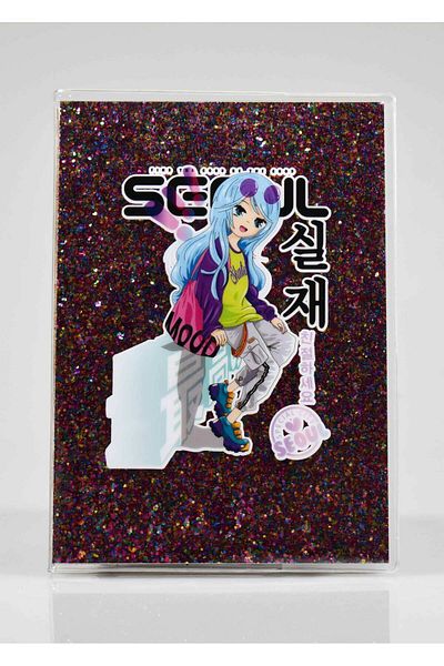 4nio SEOUL - Caiet cu sclipici