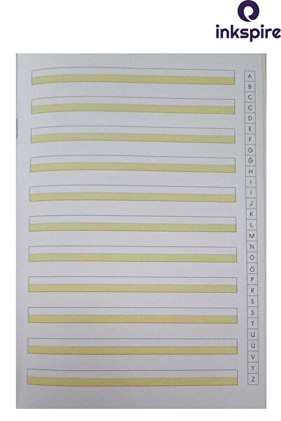 inkspire دفتر كتابة جميل جديد مقاس 16.5 × 24 سم، 24 ورقة، 5 قطع من دفتر الكتابة المبطن القياسي