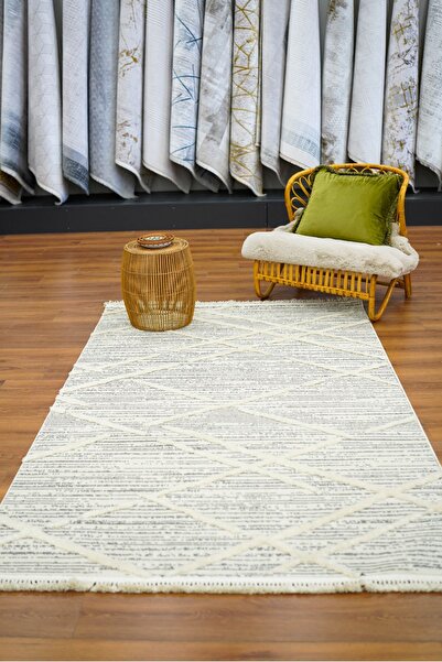 ASPERA HALI Step 2204 Gri Bukle Yumuşak Dokulu Salon Mutfak Oturma Odası Makine Halısı Koridor Kesme Yolluk