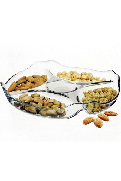 Paşabahçe 10467 Patissrie Compartmented Breakfast Bowl