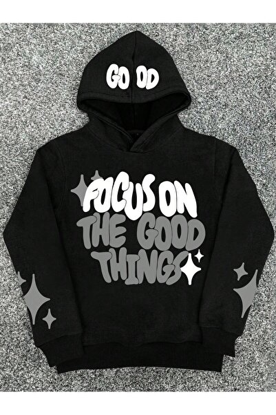 bellanova Φούτερ Unisex Oversize με στάμπα