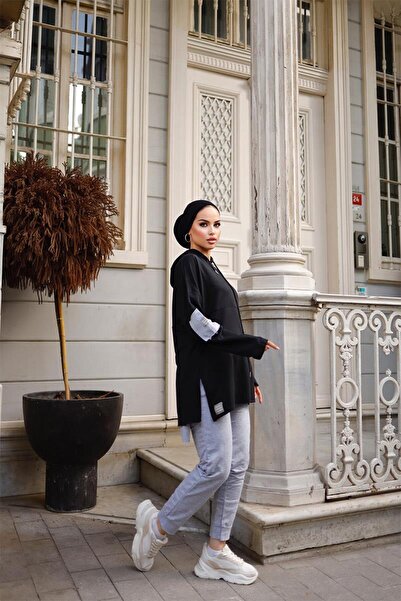 BURCU TESETTÜR Βαμβακερό παντελόνι φόρμα 2030