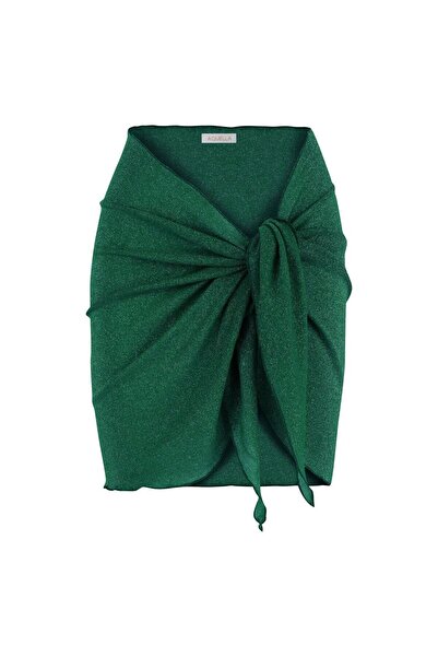 AQUELLA Pareo lurex verde