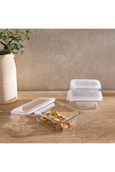 Home Box Imperial Borosilicate Glass Container - 400 ml