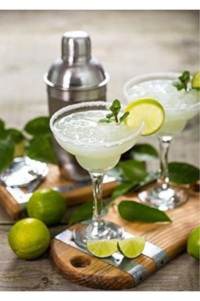 Paşabahçe Capri Margarita Cocktail Soft Drink Glass - 2 Pcs Multi-Purpose Presentation Glass