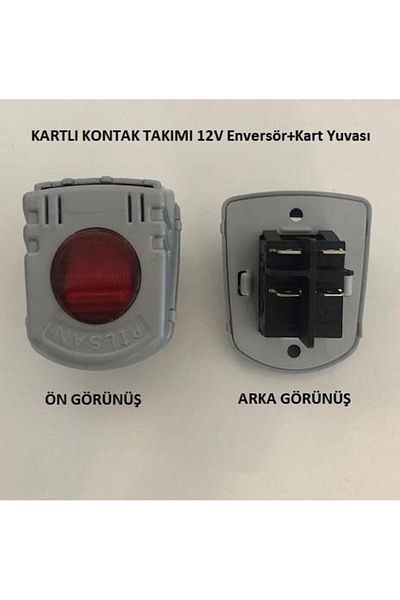 PİLSAN Pilsan Card Contact Set 12v Switch Card Slot Contact Switch
