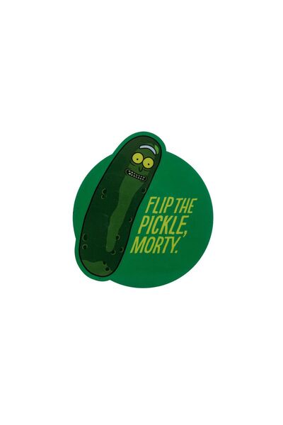 Mabbels Rick&Morty Pickle Rick Bardak Altlığı