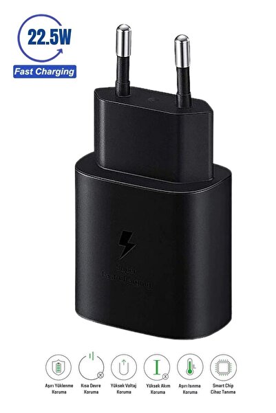 HANPORIUM Samsung Galaxy S25 Ultra Uyumlu 25w Type-c To Type-c Hızlı Şarj Adaptörü - Ithalatçı Garantili