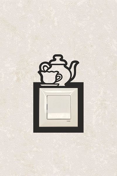 BLgrup 2156 Kitchen Decoration Switch Socket Frame Laser Cut