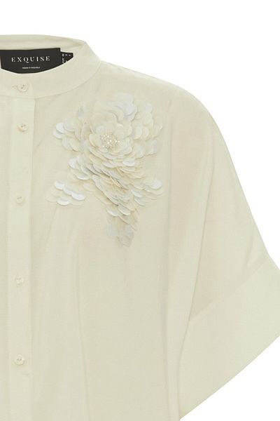 Exquise Turtleneck Oversize Shirt
