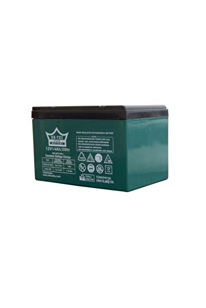 Or-Tec Plus Ortec 12v14 Amper Elektrikli Aküsü 1 Adet2023
