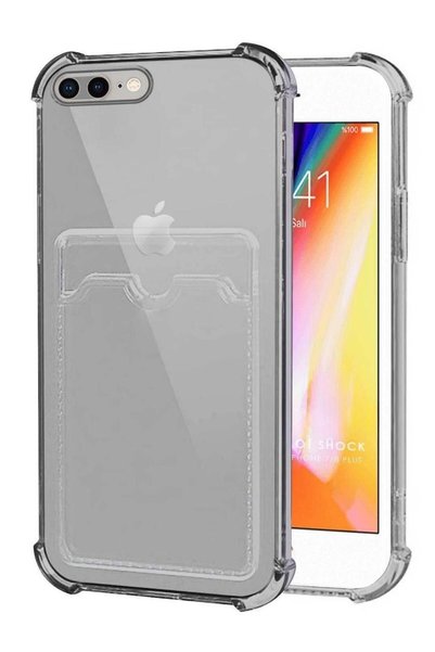 HANPORIUM Apple iPhone 8 Plus Case Shock Absorbing Corner Protection Silicone...