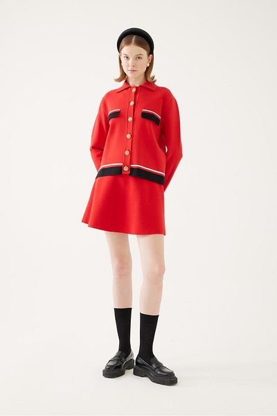 Exquise Knitwear Mini Skirt