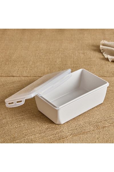 Home Box Rice Husk Food Container - 10.3x7.5x5.7 cm