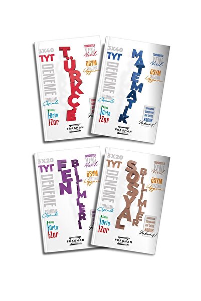 Fragman Yayınları Kazandıran Tyt Bitirme Seti Yks 2026