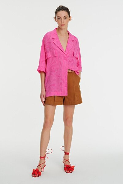 Exquise Ανδρικό πουκάμισο τσέπης με κοντό μανίκι