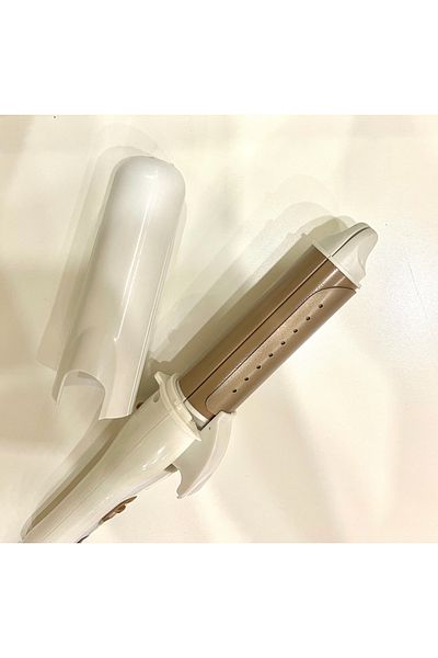 CVS 2in1 Functional White Hair Curler - 7311 Model, Thick Curl, 50 Hz / 60 Hz