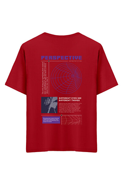 Mounte Bianca Unisex perspektiva - Oversize kroj T-shirt