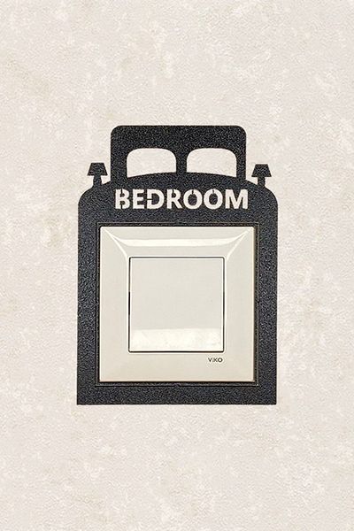 BLgrup 2110 Laser Cut Wooden Socket Frame Single Bedroom