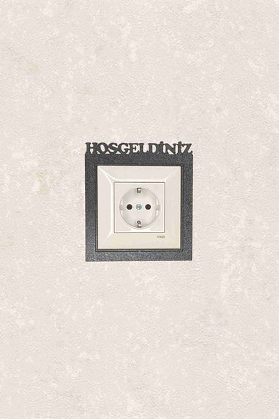 BLgrup 2130 Laser Cut Wooden Decorative Wooden Switch Socket Frame