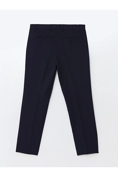 LC Waikiki Lcwaikiki - Men's Navy Blue Formal Pants, Standard Fit