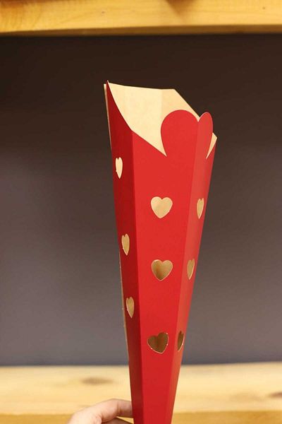 demontecraft Flower bouquet kraft bag in a pack of 25
