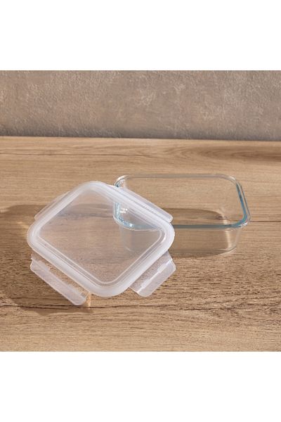 Home Box Imperial Borosilicate Glass Container - 1.04 L