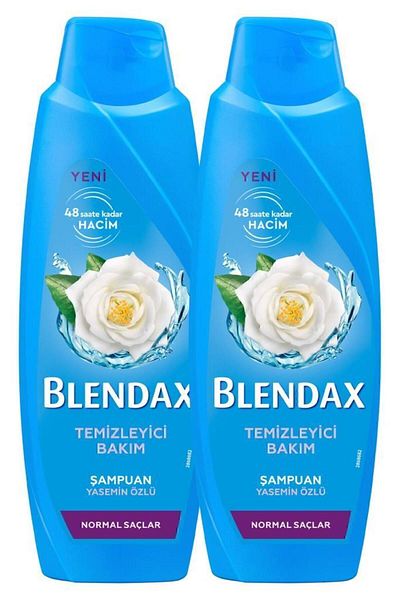 Blendax شامبو العناية والتنظيف بخلاصة الياسمين 500 مل - × 2 قطعة
