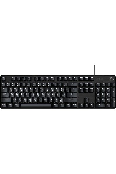 logitech G413 SE Full-Size Mechanical Gaming Keyboard  with Tactile Mechanical Switches- Black