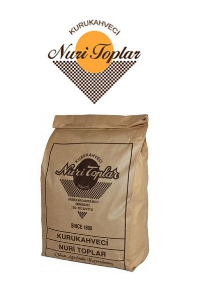 HEPSİ ANADOLU Nuri Toplar Turkish Coffee - 100 Gr*1 Piece (Gift with Scale Spoon)